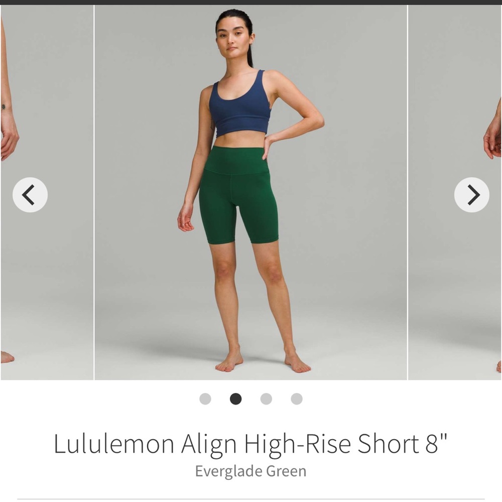 Lululemon align biker shorts 8”